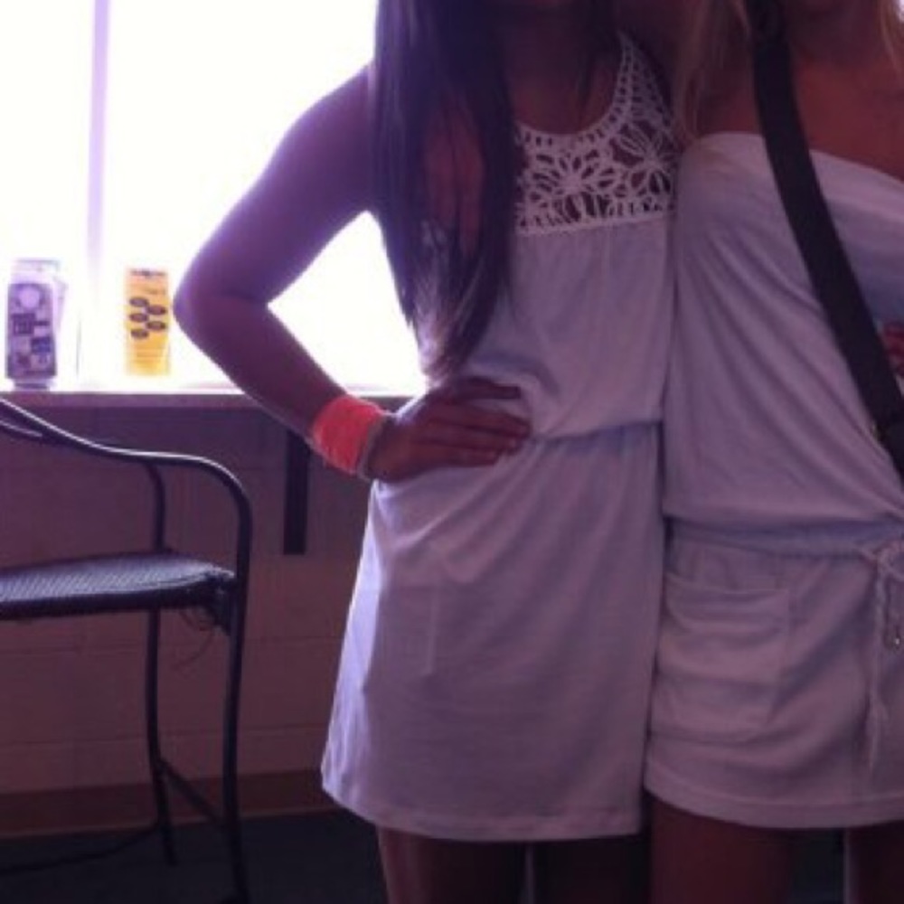 White dress
